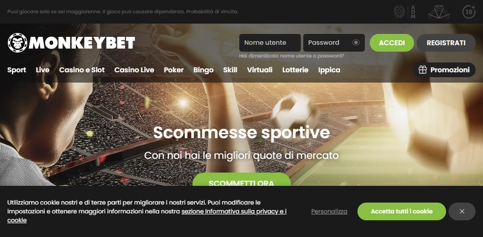 Monkeybet Casino